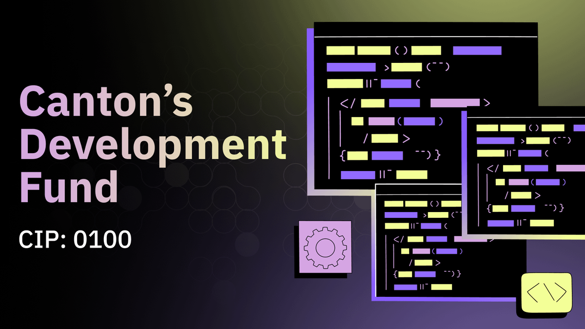 Canton Network Dev Fund Governance Approved