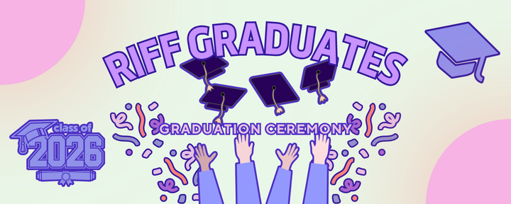 # Riff-Off GRADUATION Celebration & Open Mic! 🎓 🎙️ ## …