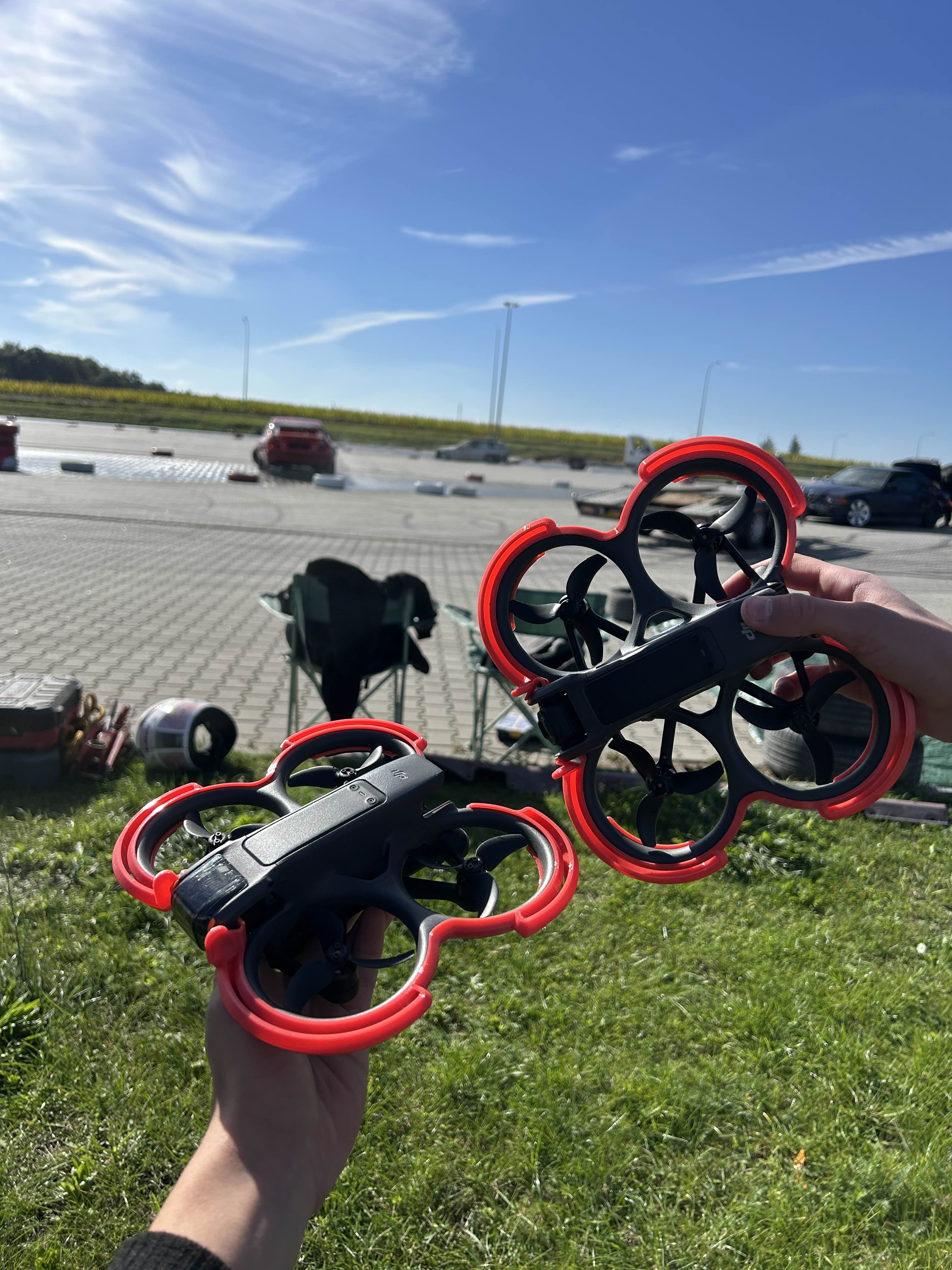 Ujęcie z realizacji DroneKF