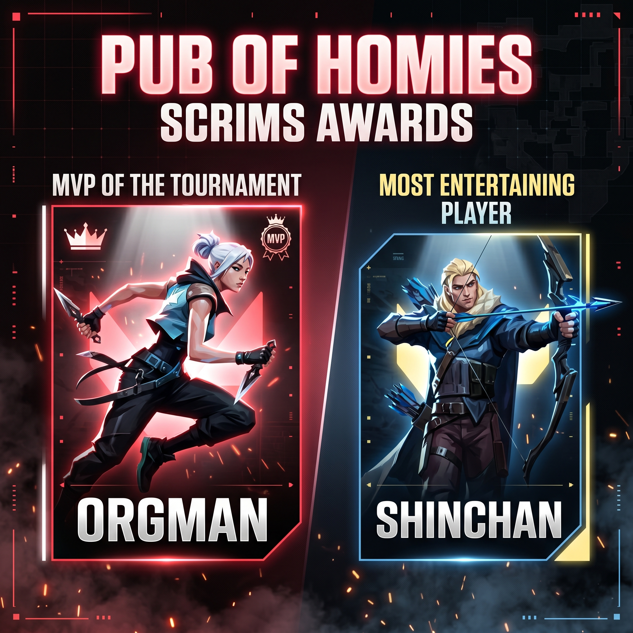 Bangwing IN Scrims Awards: Pub of Homies