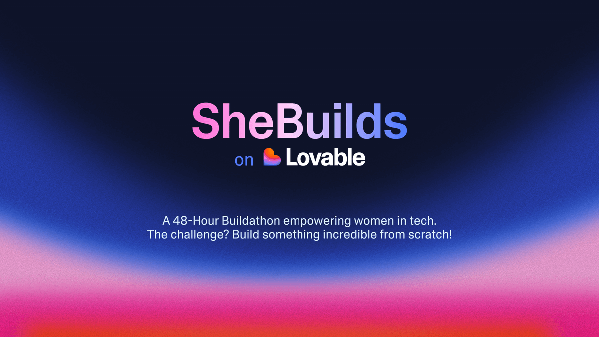 SheBuilds Hackathon: Empowering Women in Tech - Image 1