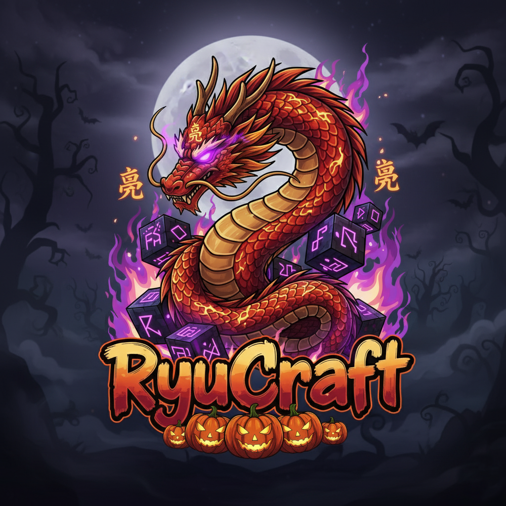 RyuCraft is LIVE! Halloween & Towny Updates - Image 1