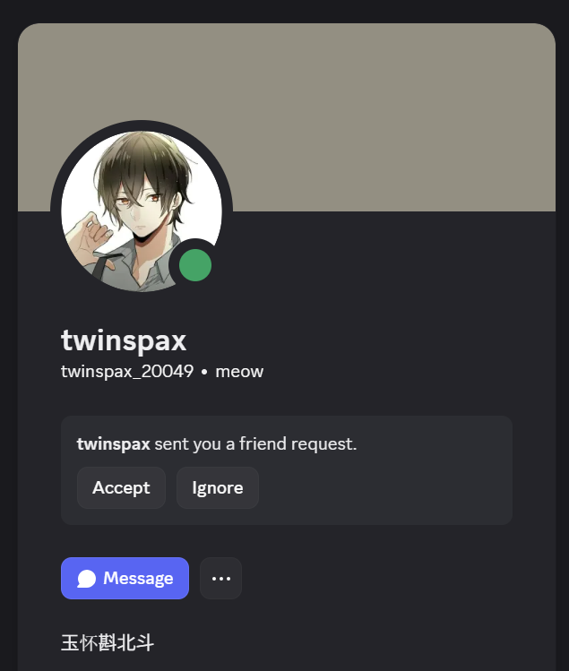 does anyone know this guy? ![image.png](https://cdn.discordapp.com/attachments/1406986601736835142/1494338363946303498/image.png?ex=69e23e8d&is=69e0ed0d&hm=6fddba862f610616683fc198b12875b9e545955093849f1e8d50702dc856053d&)