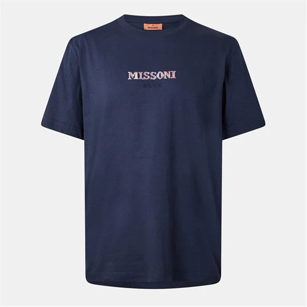 Missoni - Embroidered Logo Tee