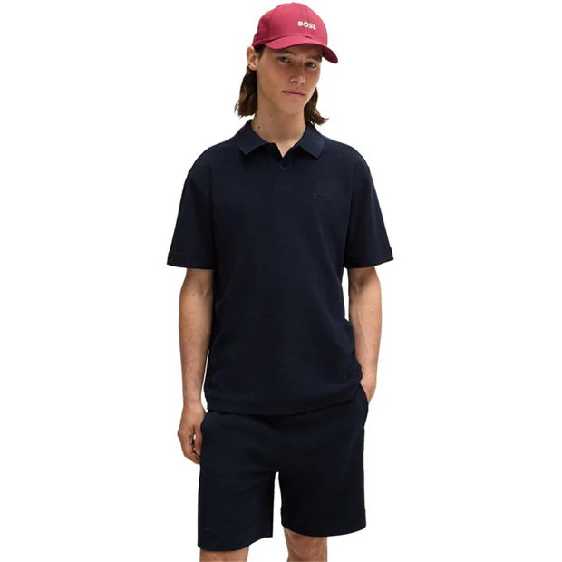 Boss - Men's HBO Pe Towel Short-Sleeve Shirt