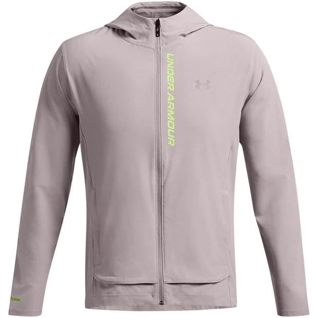 Under Armour - Men's Outrun The Storm Water-Resistant Moisture-Wicking Performance Running Jacket