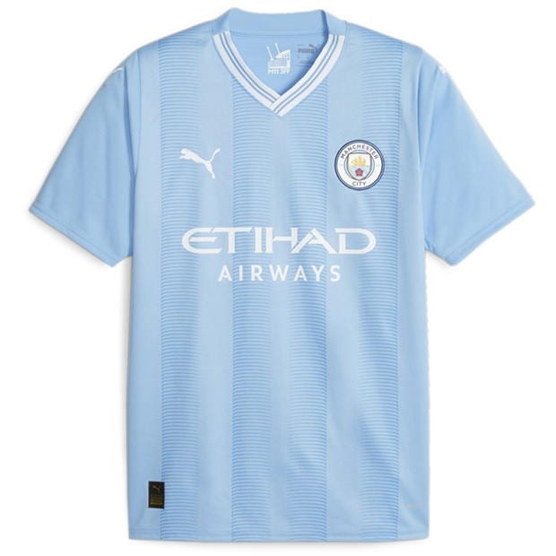 Puma - Manchester City Home Shirt 2023 2024 Adults