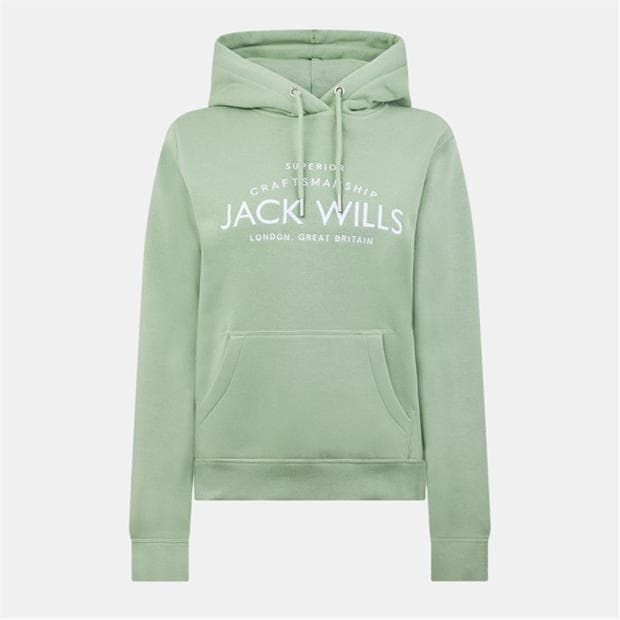 Jack Wills - Hunston Graphic Logo Hoodie