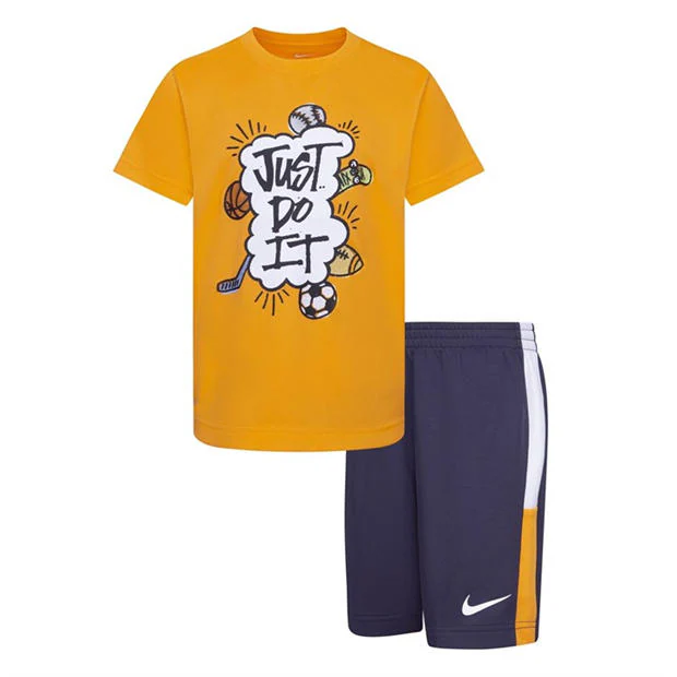 Nike - Blocked Short Set