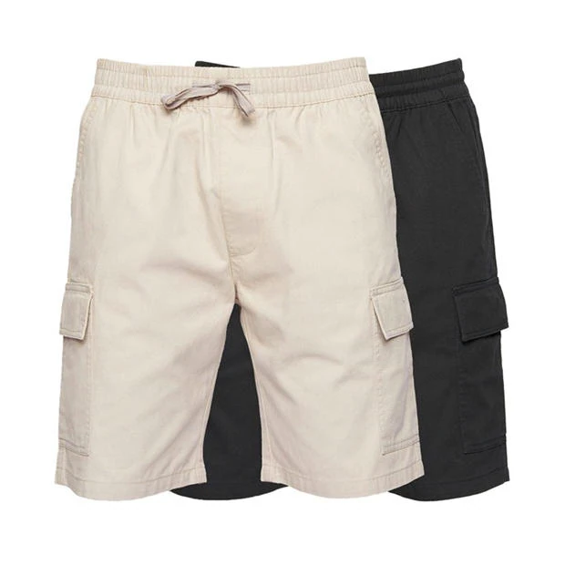 Crosshatch - 2 Pack of Kathos Cargo Shorts