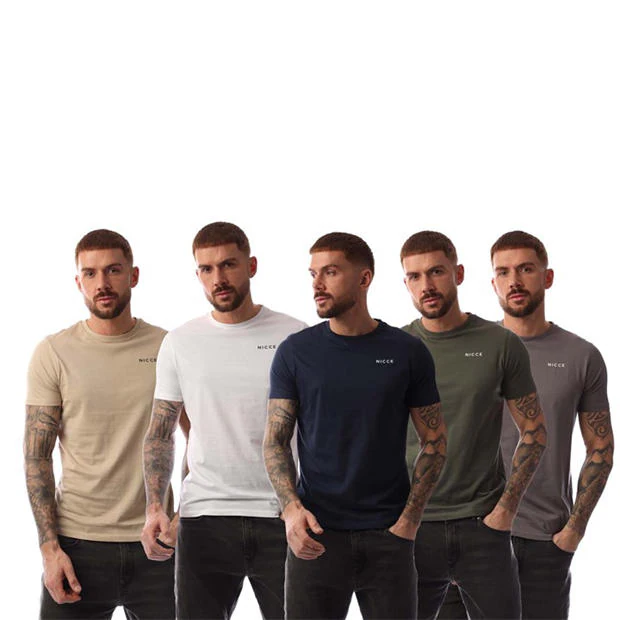 Nicce - Buena 5 Pack T-Shirts