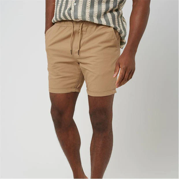Brave Soul - Men's Cotton Twill Chino Shorts