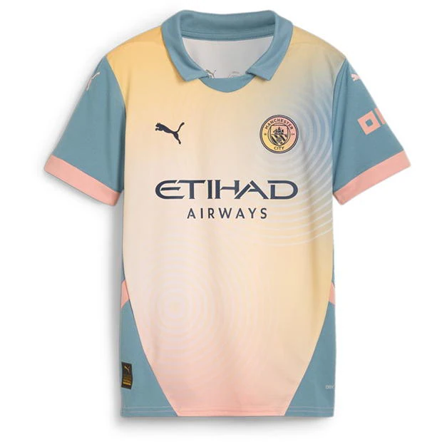 Puma - Manchester City FC Fourth Shirt 2024 2025 Juniors