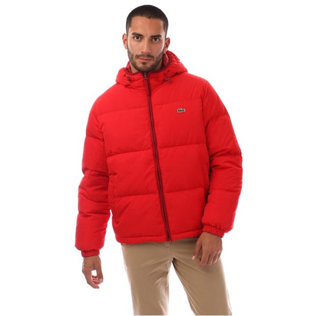 Lacoste - Men's Heavyweight Quilted Puffer Jacket