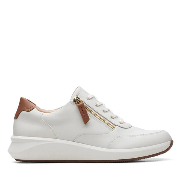 Clarks - Women's Un Rio Zipped Low-Top Trainers