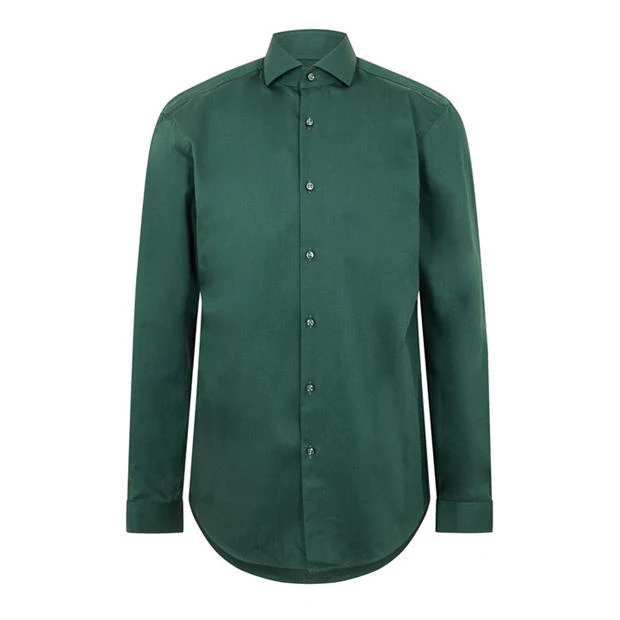 Boss - Men's H Hank Spread Long Sleeve Oxford Shirt