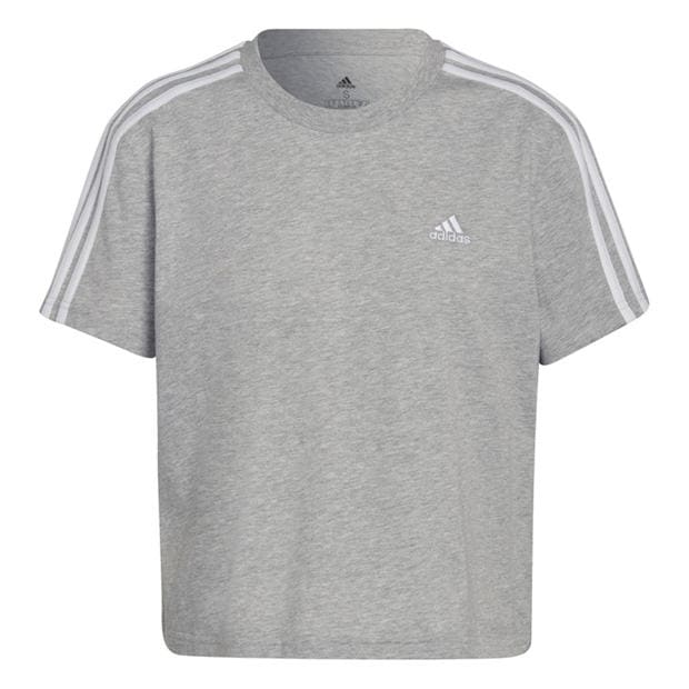 adidas - 3S Crop T Shirt Womens