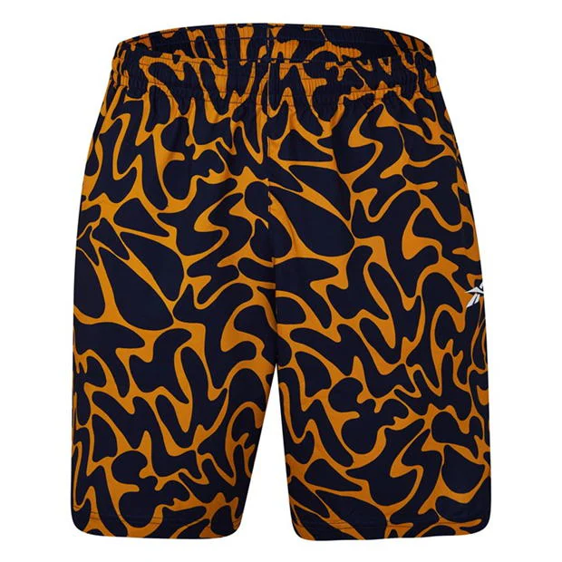 Reebok - Unisex Allover Print Performance Gym Shorts
