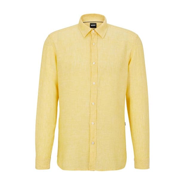 Boss - Men's Liam Long Sleeve Plain Shirt