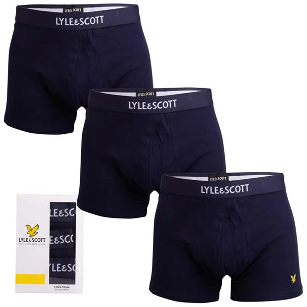Lyle and Scott - Devon 3 Pack Boxer Shorts
