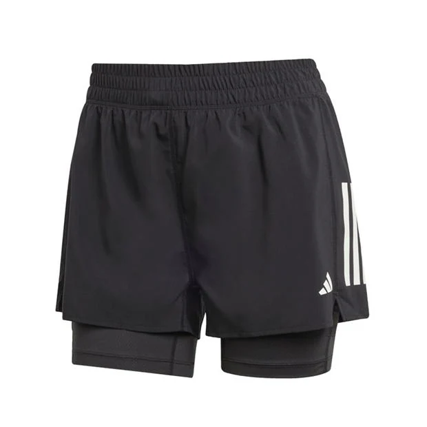 adidas - Own the Run 2-in-1 Running Shorts Womens