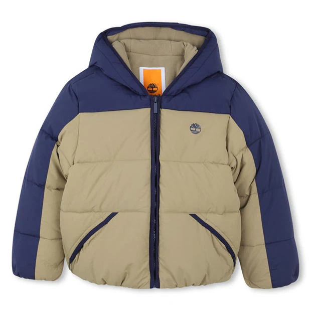 Timberland - Kids' Timber colour Block Medium Puffer Jacket