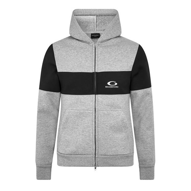 BALENCIAGA - Contrast Band Hoodie