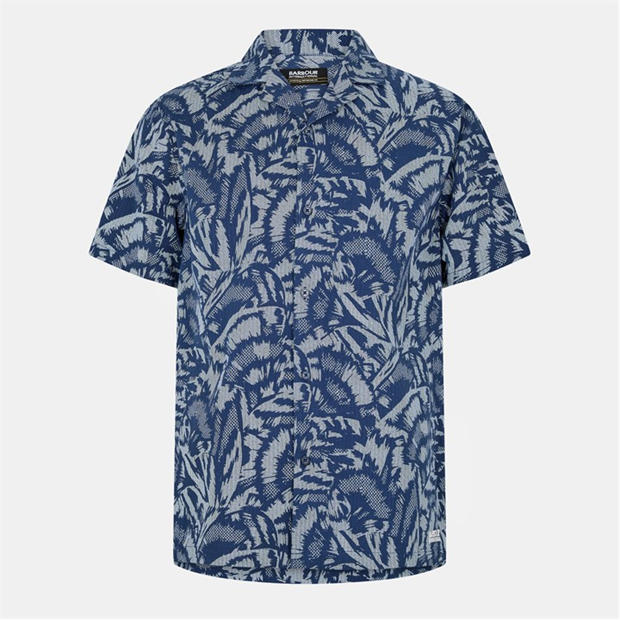 Barbour International - Men's B.Intense Kew All Over Print Short Sleeve Shirt
