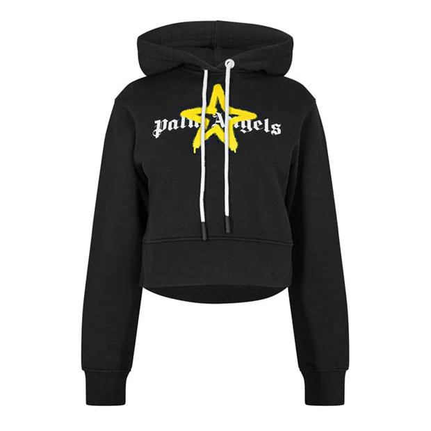 PALM ANGELS - Women's Star Pull Over Hoodie