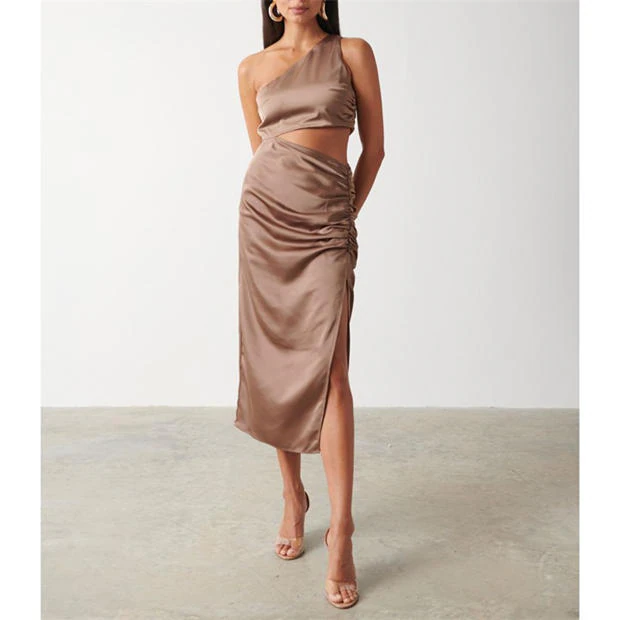 Pretty Lavish - Women's Cut Out Structured Fit Dress