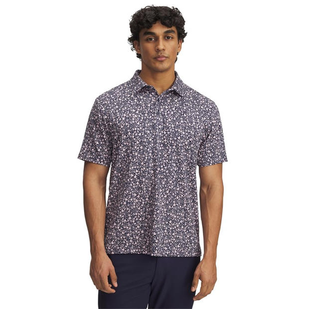 Under Armour - Men's Printed Short-Sleeve Performance Polo Shirt