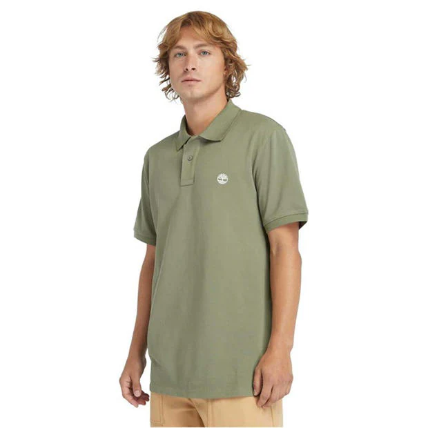 Timberland - Oyster River Logo Short Sleeve Polo Shirt