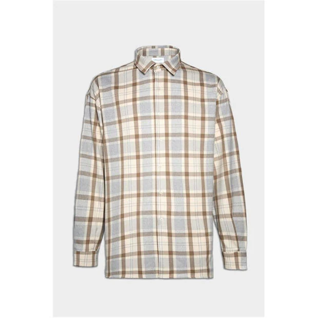 FAMILY FIRST - Men's Long Sleeve Patterned Shirt