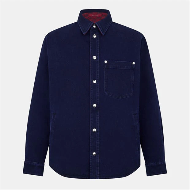 GUCCI - Men's Long Sleeve Denim Shirt