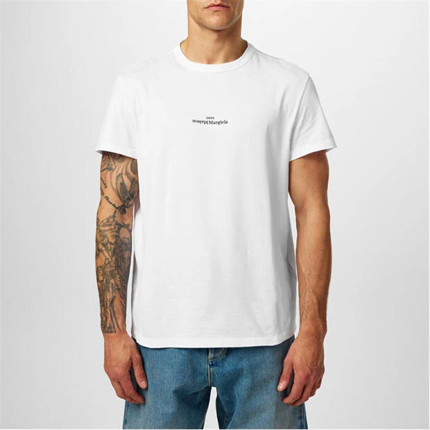 MAISON MARGIELA - Distorted Logo T-Shirt