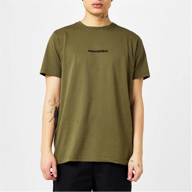MAHARISHI - Miltype Embroidered T Shirt