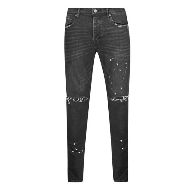 PURPLE BRAND - Mid Rise Slim Leg Jeans