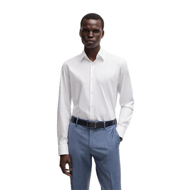 Boss - Men's H Joe Kent Long Sleeve Oxford Shirt