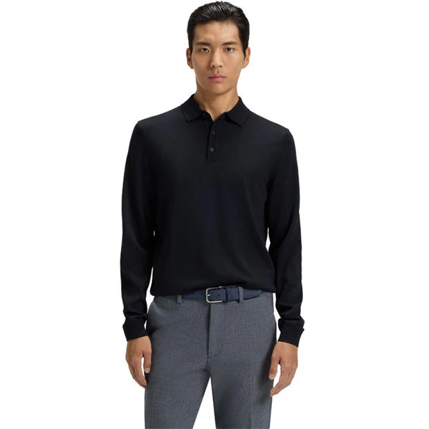 Boss - Men's Lancione Long-Sleeve Polo