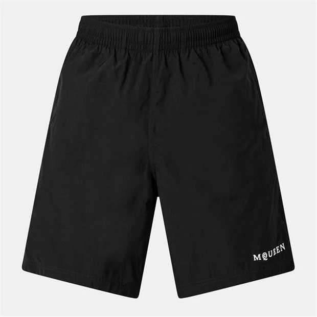 ALEXANDER MCQUEEN - Men's Alex Logo Quick-Dry Tailored Fit Swim Shorts