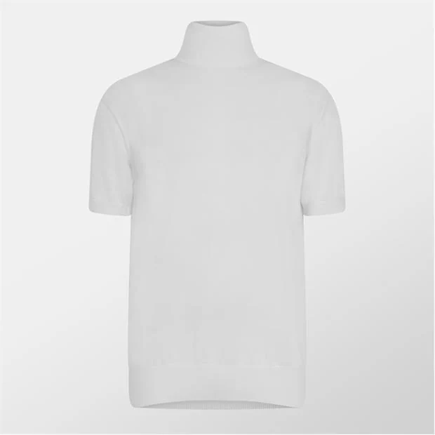 DOLCE AND GABBANA - Men's Short Sleeve Turtleneck Knitted Top