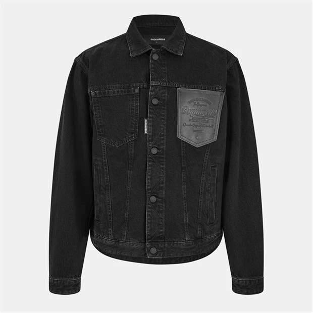 DSQUARED2 - Men's Logo Patch Denim Jacket