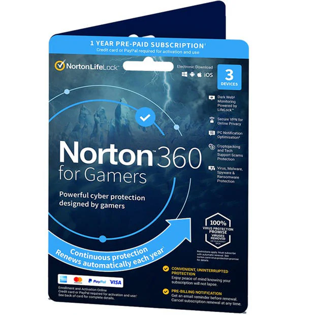 Norton - 360 for Gamers