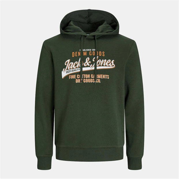 Jack and Jones - Plus Size Logo Hoodie