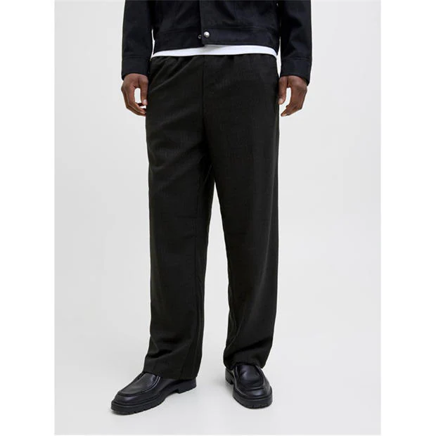 Jack and Jones - Men's Bill Open Hem Fleece Joggers