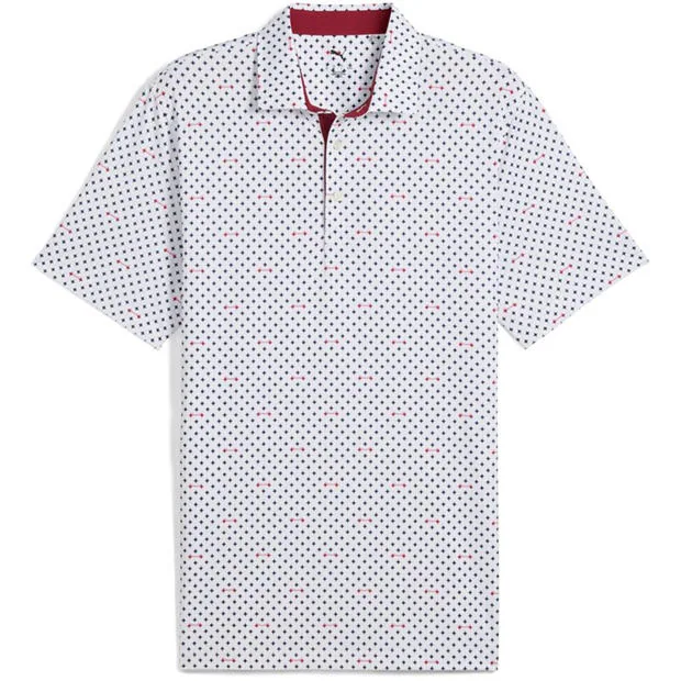 Puma - Men's Burgh Polo Short Sleeve Performance Polo Shirt