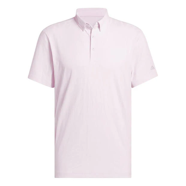 adidas - Men's Go-To Text Short Sleeve Performance Polo Shirt