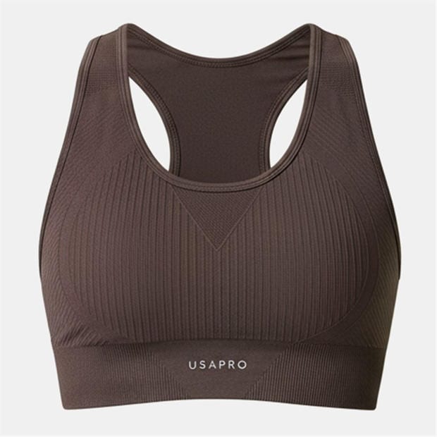 USA Pro - UP Seamless Crop Sports Bra