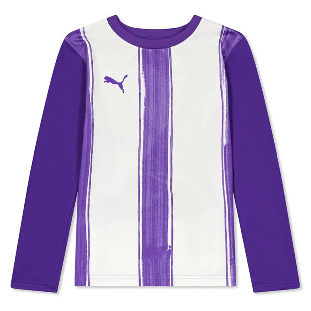 Puma - Striped Ls Shirt Juniors