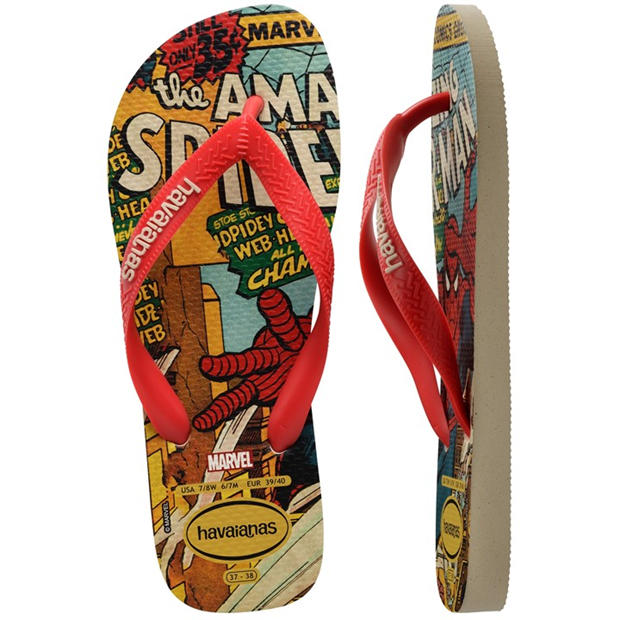 Havaianas - Women's Top Marvel Classics Beige Flip Flops
